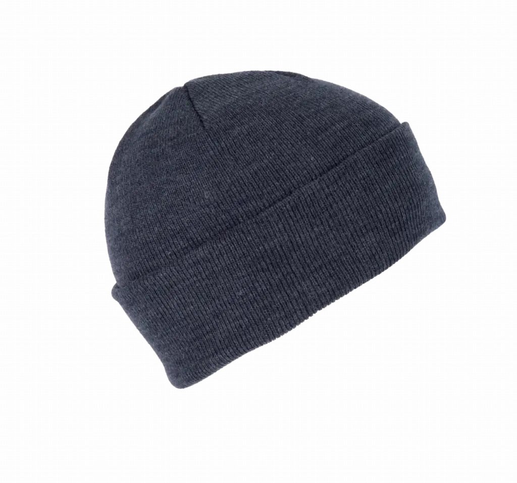 Gebreide muts, french navy heather — productfoto 21