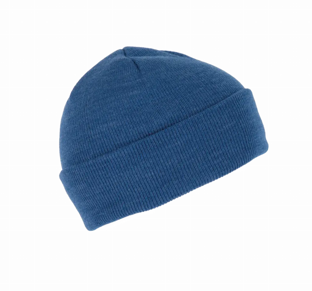 Gebreide muts, ocean blue heather — productfoto 36