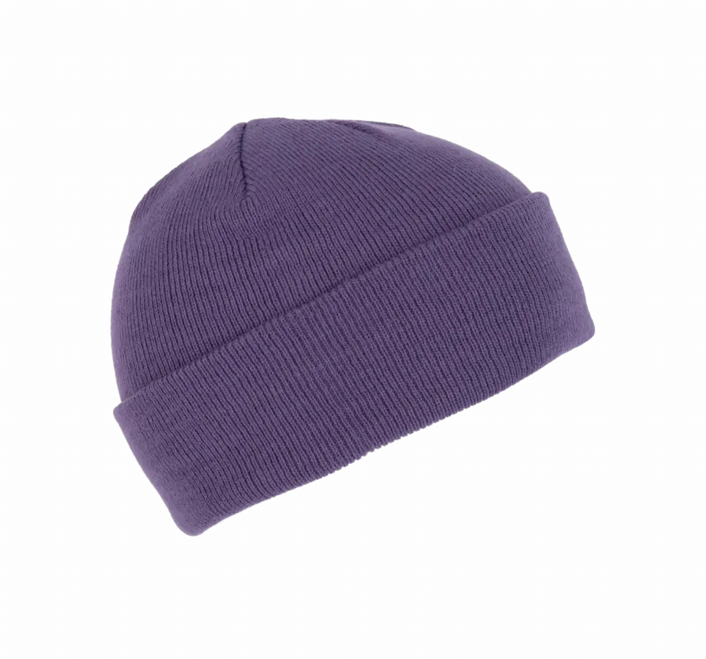 Gebreide muts, purple — productfoto 41