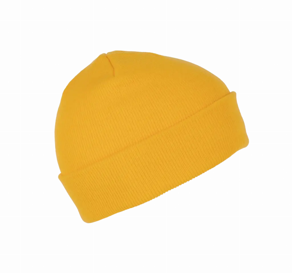 Gebreide muts, yellow — productfoto 54
