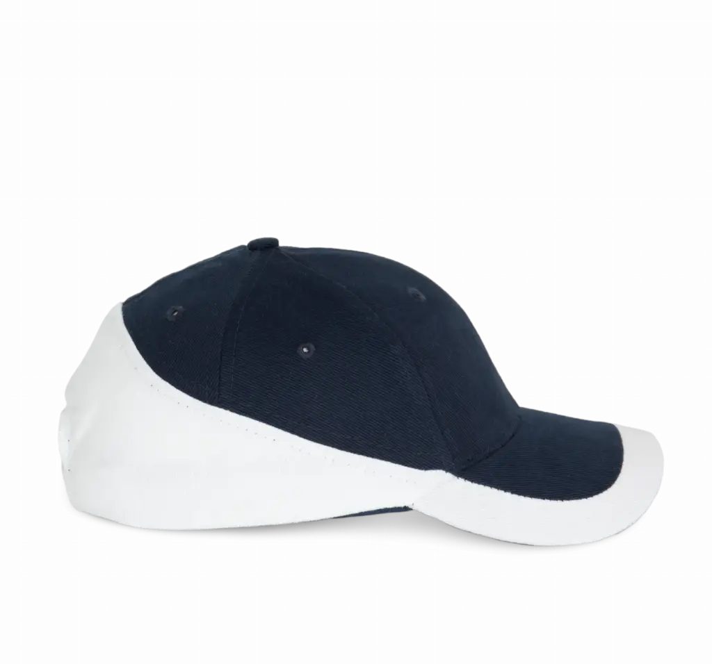 Racing - Tweekleurige pet 6 Panelen, navy / white — productfoto 13