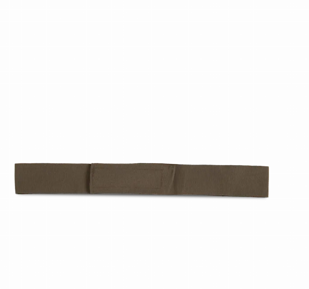 PS_KP066B_KHAKI - Hidalgo Afneembaar lint voor Panama & Boater hoeden, khaki — productfoto 3