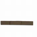 Afneembaar lint voor Panama & Boater hoeden, khaki — productfoto 3