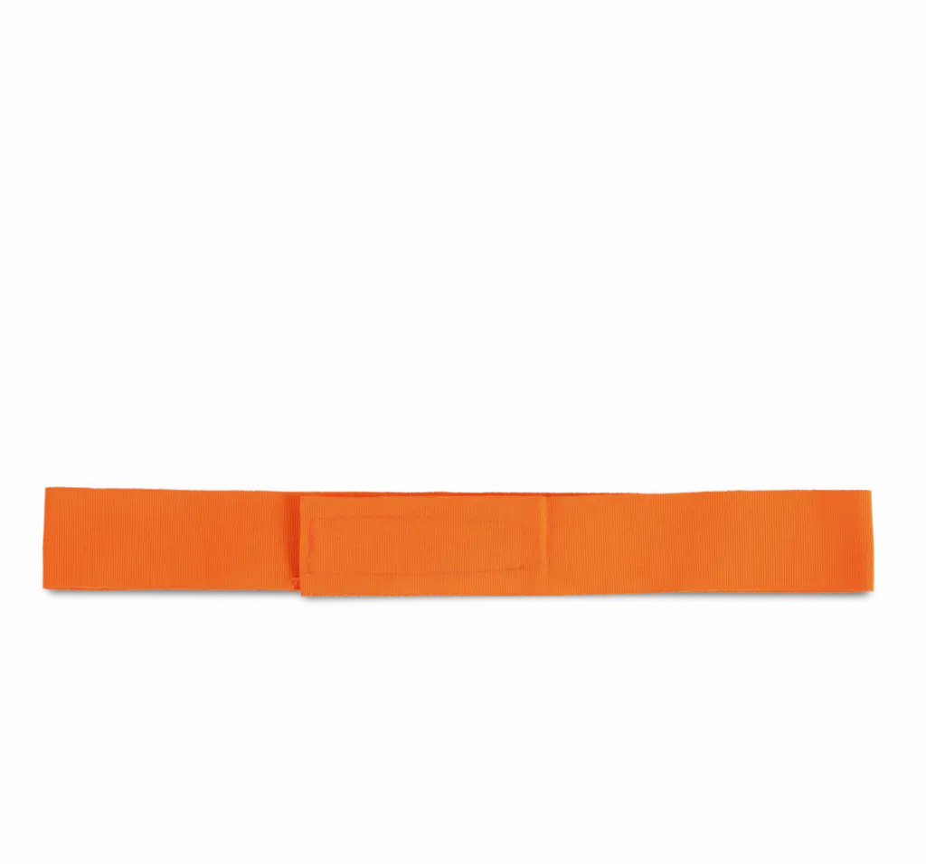 PS_KP066B_ORANGE - Hidalgo Afneembaar lint voor Panama & Boater hoeden, orange — productfoto 4