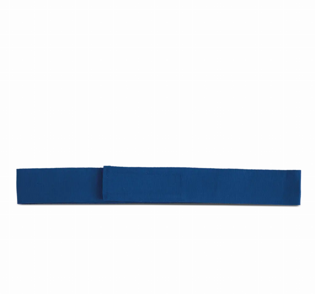 PS_KP066B_ROYALBLUE - Hidalgo Afneembaar lint voor Panama & Boater hoeden, royal blue — productfoto 6