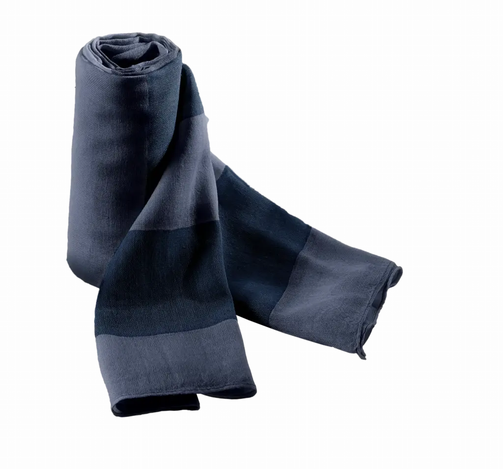 Cheche - Sjaal, navy / stone blue — productfoto 9