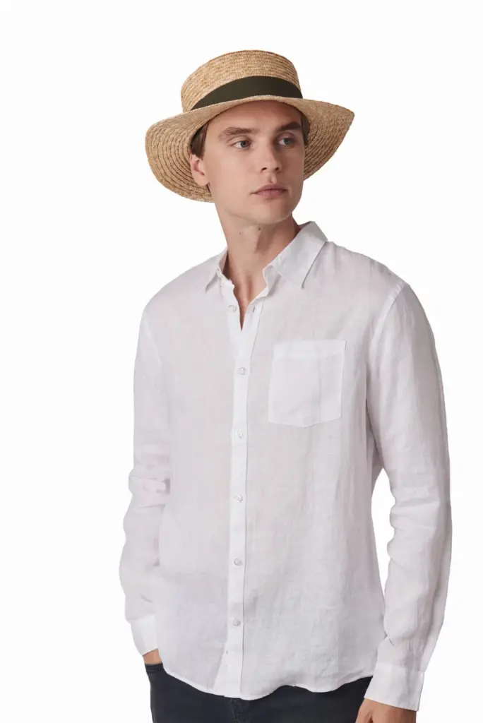 KP069-2_2025 - Hidalgo-werbeartikel Boater - Hoed — productfoto 4