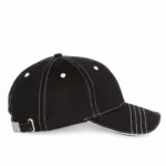 Modieuze Pet Met 6 Segmenten, black/white — productfoto 5