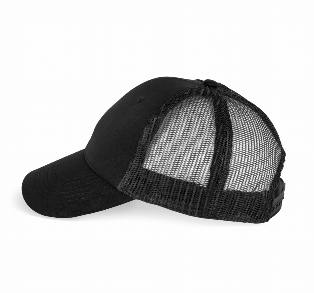 PS_KP110-S_BLACK - Hidalgo-werbeartikel Truckerpet, black — productfoto 5