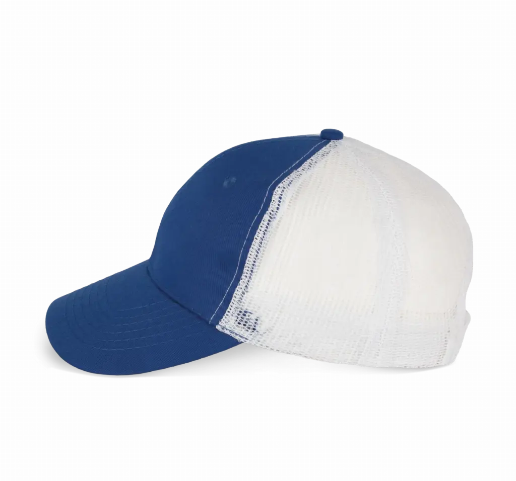 PS_KP110-S_ROYALBLUE-WHITE - Hidalgo-werbeartikel Truckerpet, royal blue / white — productfoto 10
