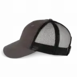 PS_KP110-S_SHALEGREY-BLACK - Hidalgo-werbeartikel Truckerpet, shale grey / black — productfoto 11