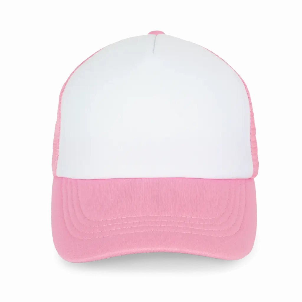 Trucker - Pet 5 panelen, white / aurora pink — productfoto 10