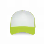 Trucker - Pet 5 panelen, white / fluorescent yellow — productfoto 14