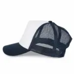PS_KP111-S_WHITE-NAVY - Hidalgo-werbeartikel Trucker - Pet 5 panelen, white / navy — productfoto 18