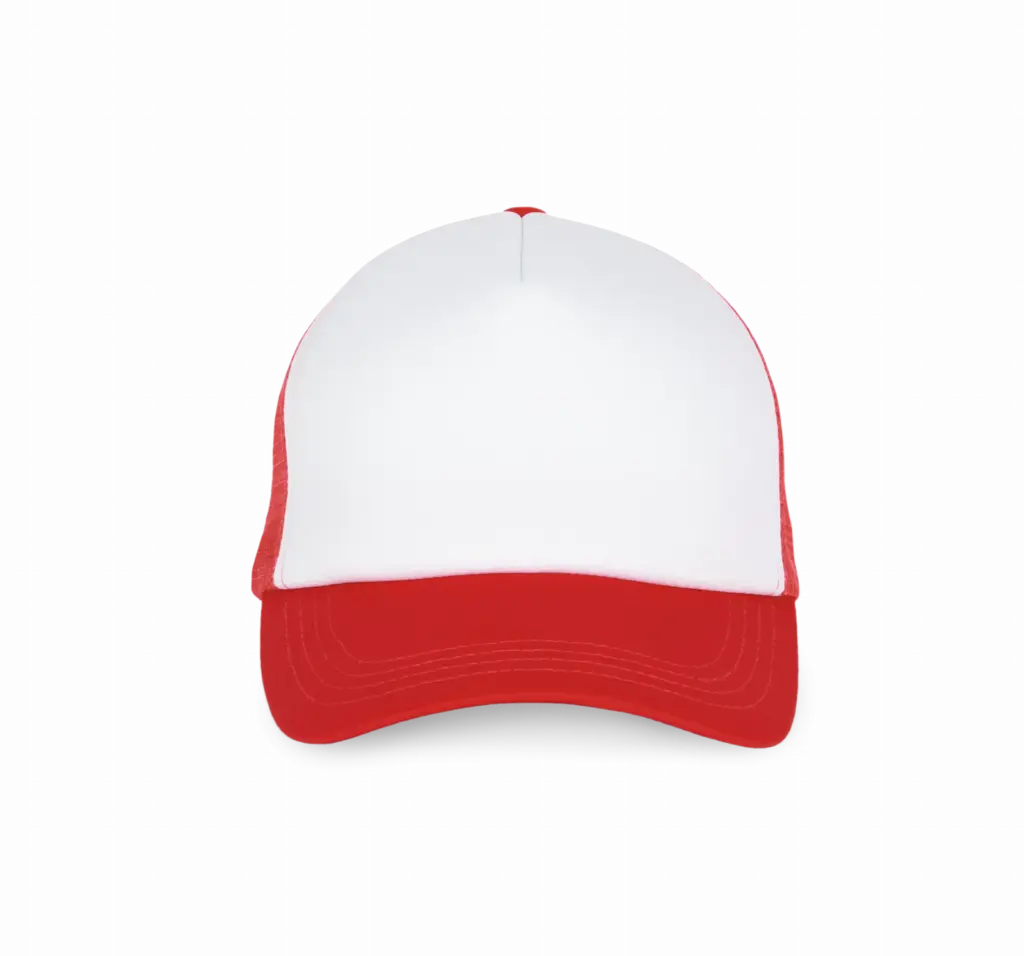 Trucker - Pet 5 panelen, white / red — productfoto 22