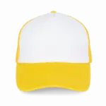 Trucker - Pet 5 panelen, white / solar yellow — productfoto 24