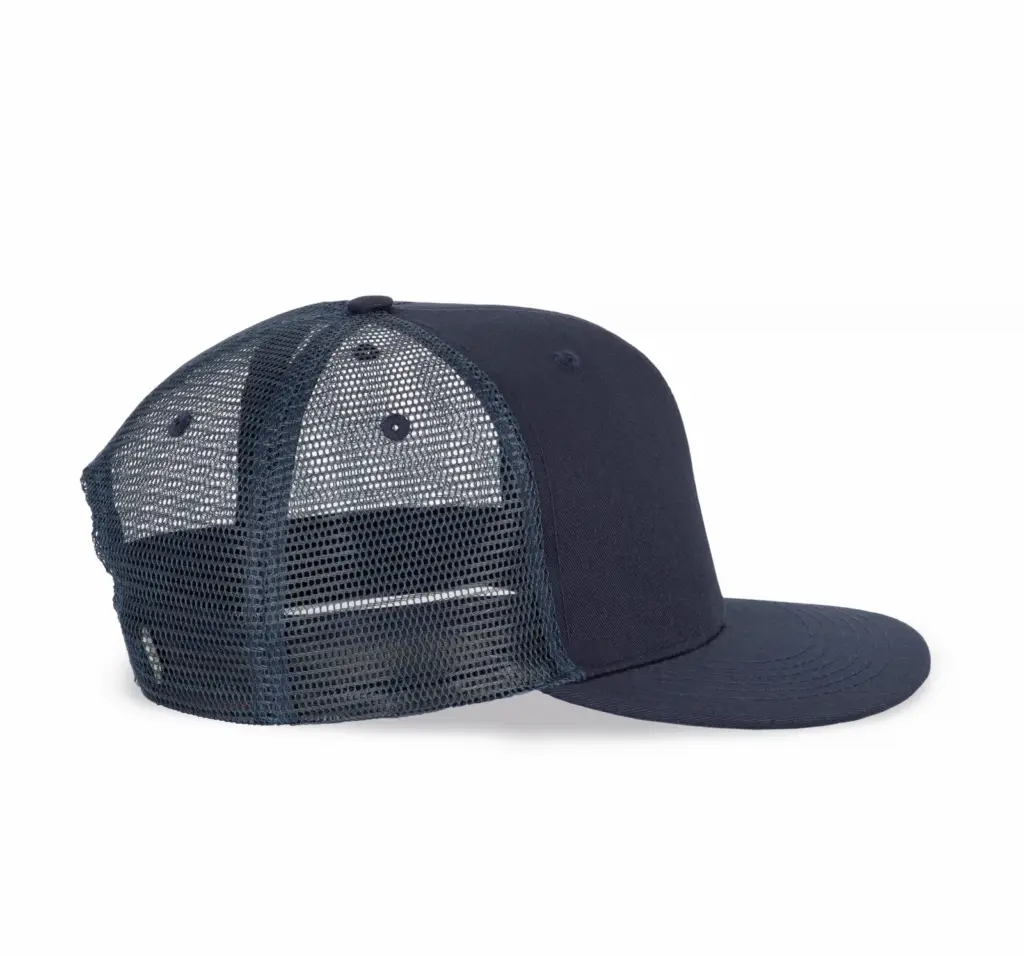 PS_KP113-S_NAVY - Hidalgo-werbeartikel Truckerpet - 6 panelen, navy — productfoto 6
