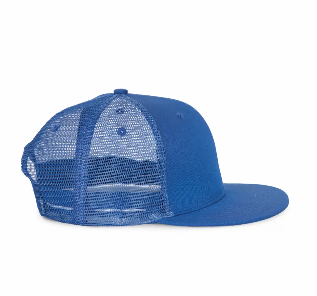 PS_KP113-S_ROYALBLUE - Hidalgo-werbeartikel Truckerpet - 6 panelen, royal blue — productfoto 8