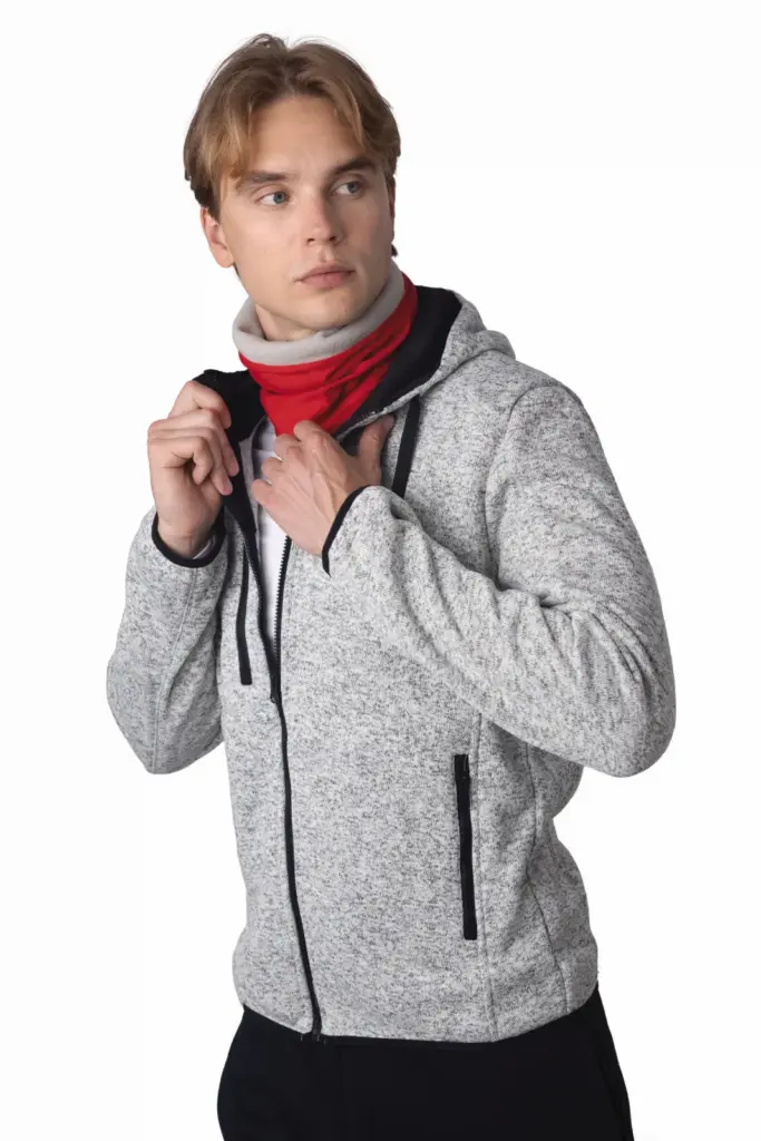 Fleece gevoerde nekwarmer