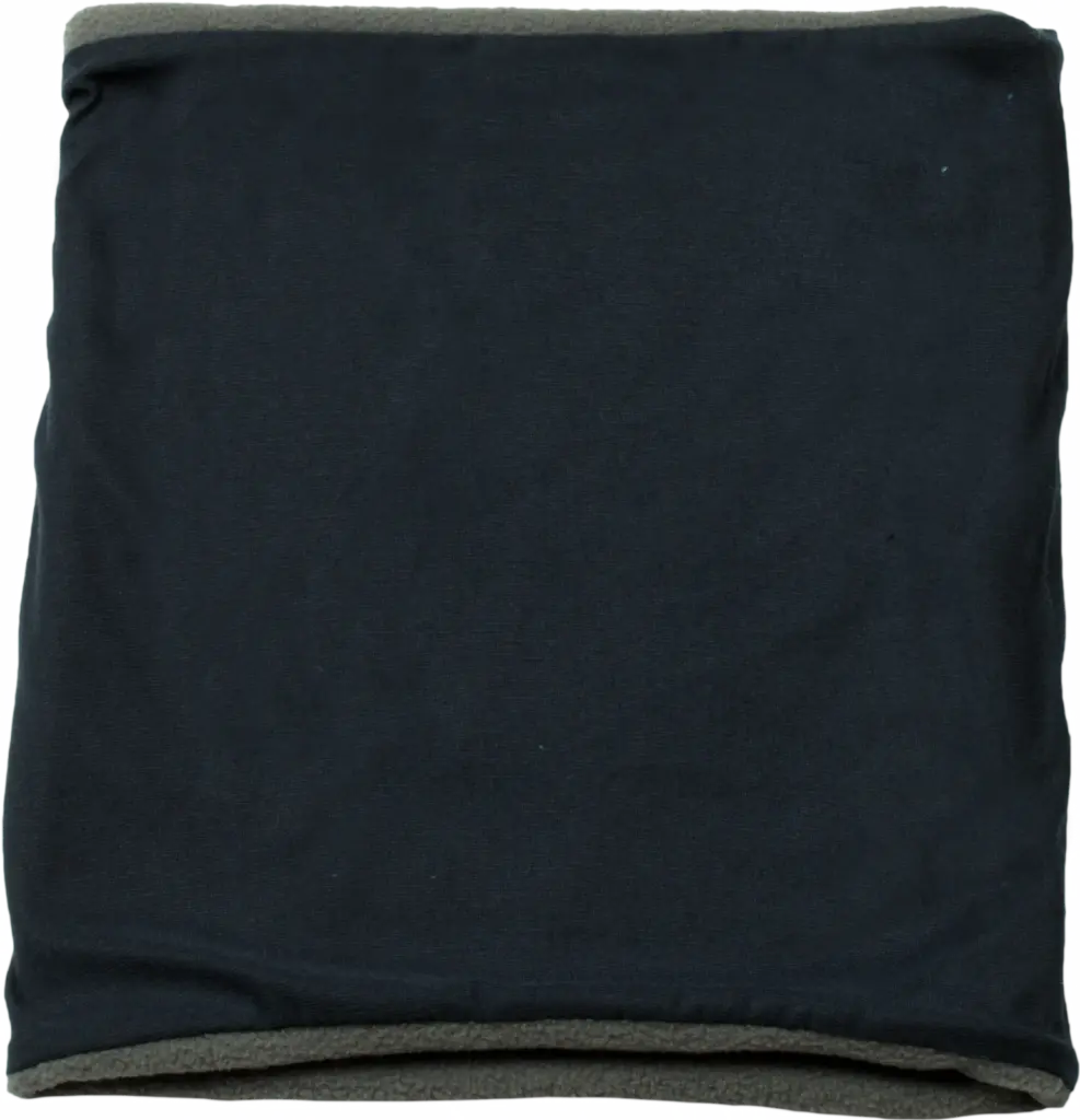 Fleece gevoerde nekwarmer, navy / slate grey — productfoto 8