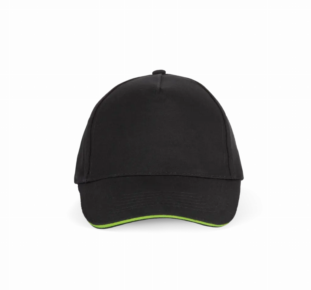 Custom 5-Panel Cap KP124 Piping Brushed Cotton One-size — product photo 8