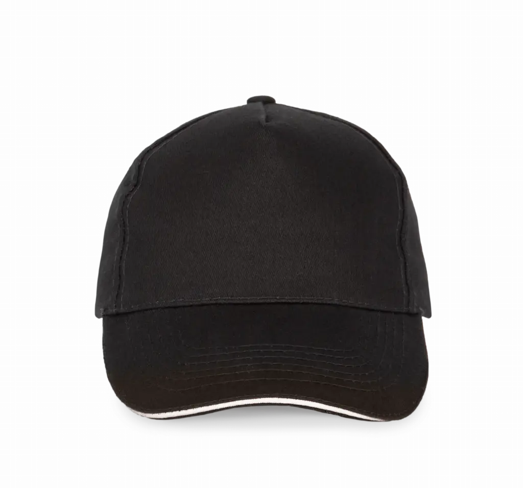 Custom 5-Panel Cap KP124 Piping Brushed Cotton One-size — product photo 11