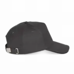 PS_KP124-S_DARKGREY-BLACK - Hidalgo-werbeartikel Pet Met 5 Panelen En Contrasterende Bies, dark grey / black — productfoto 11