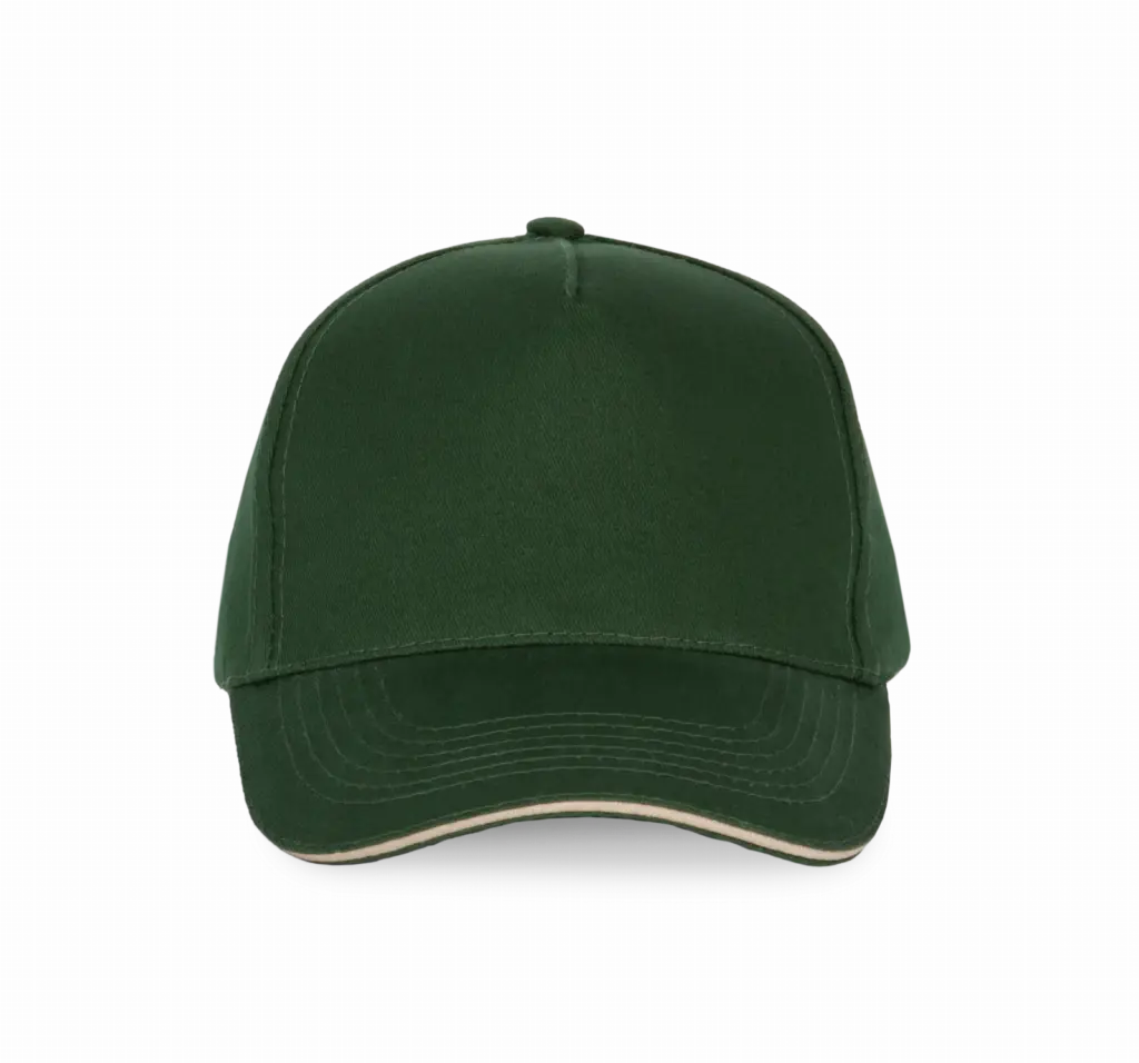 Custom 5-Panel Cap KP124 Piping Brushed Cotton One-size — product photo 13