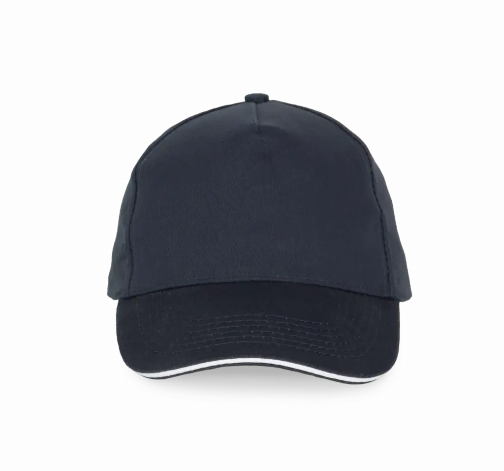 Custom 5-Panel Cap KP124 Piping Brushed Cotton One-size — product photo 15