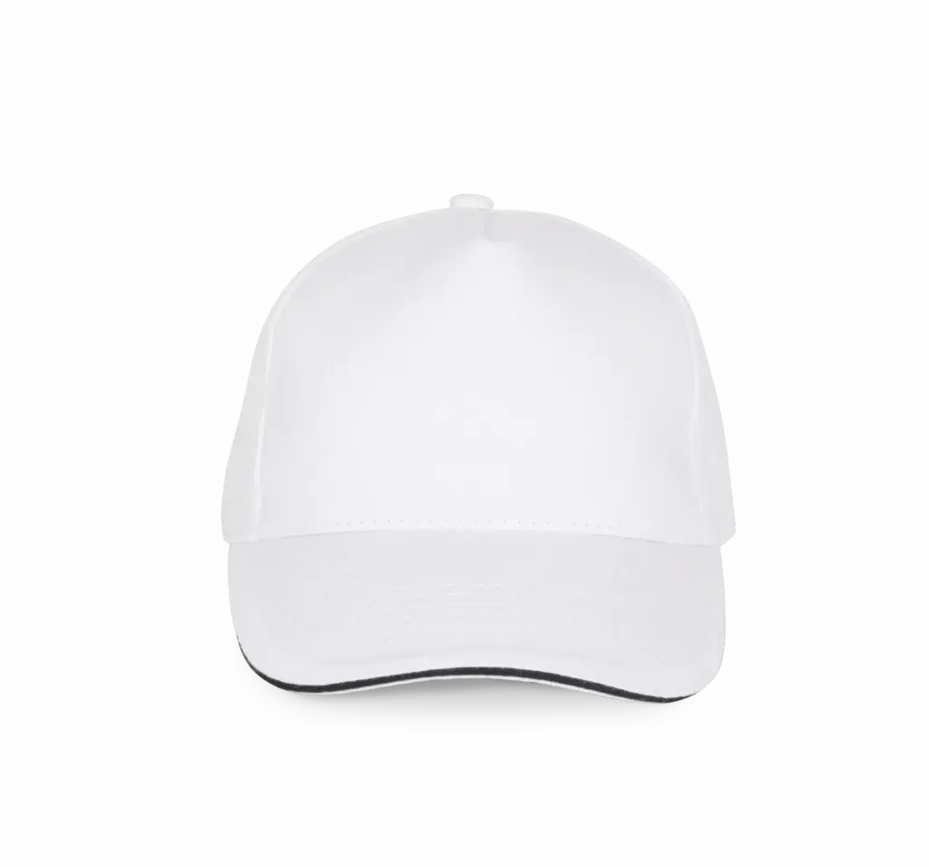 Custom 5-Panel Cap KP124 Piping Brushed Cotton One-size — product photo 22
