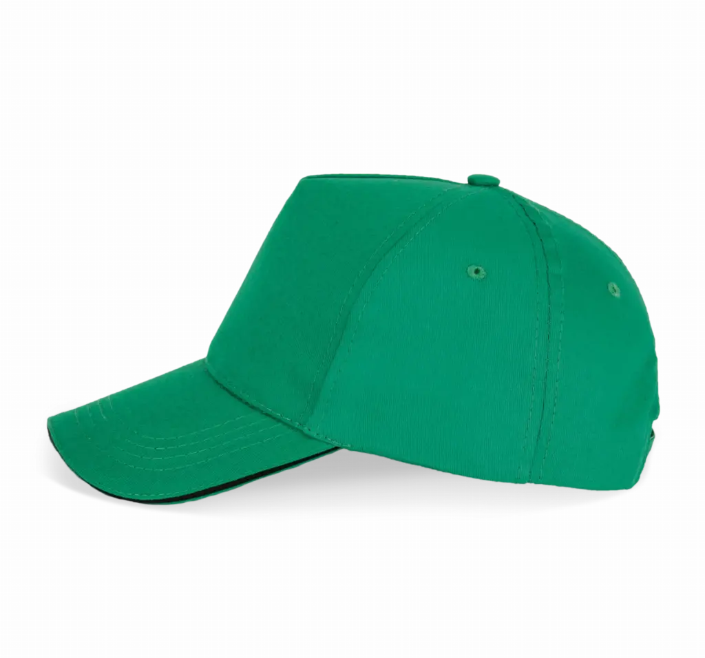 PS_KP130-S_KELLYGREEN-BLACK - Hidalgo-werbeartikel Pet - 5 panelen, kelly green / black — productfoto 11