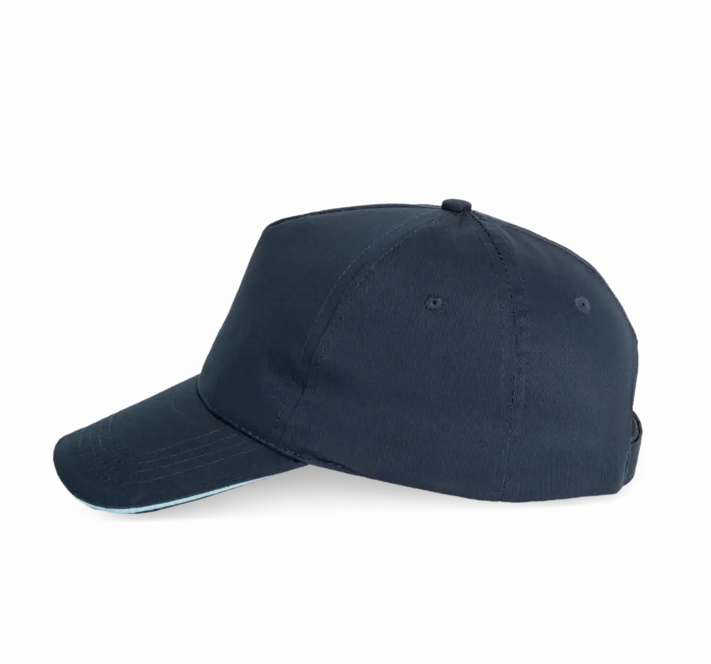 PS_KP130-S_NAVY-SKYBLUE - Hidalgo-werbeartikel Pet - 5 panelen, navy / sky blue — productfoto 14