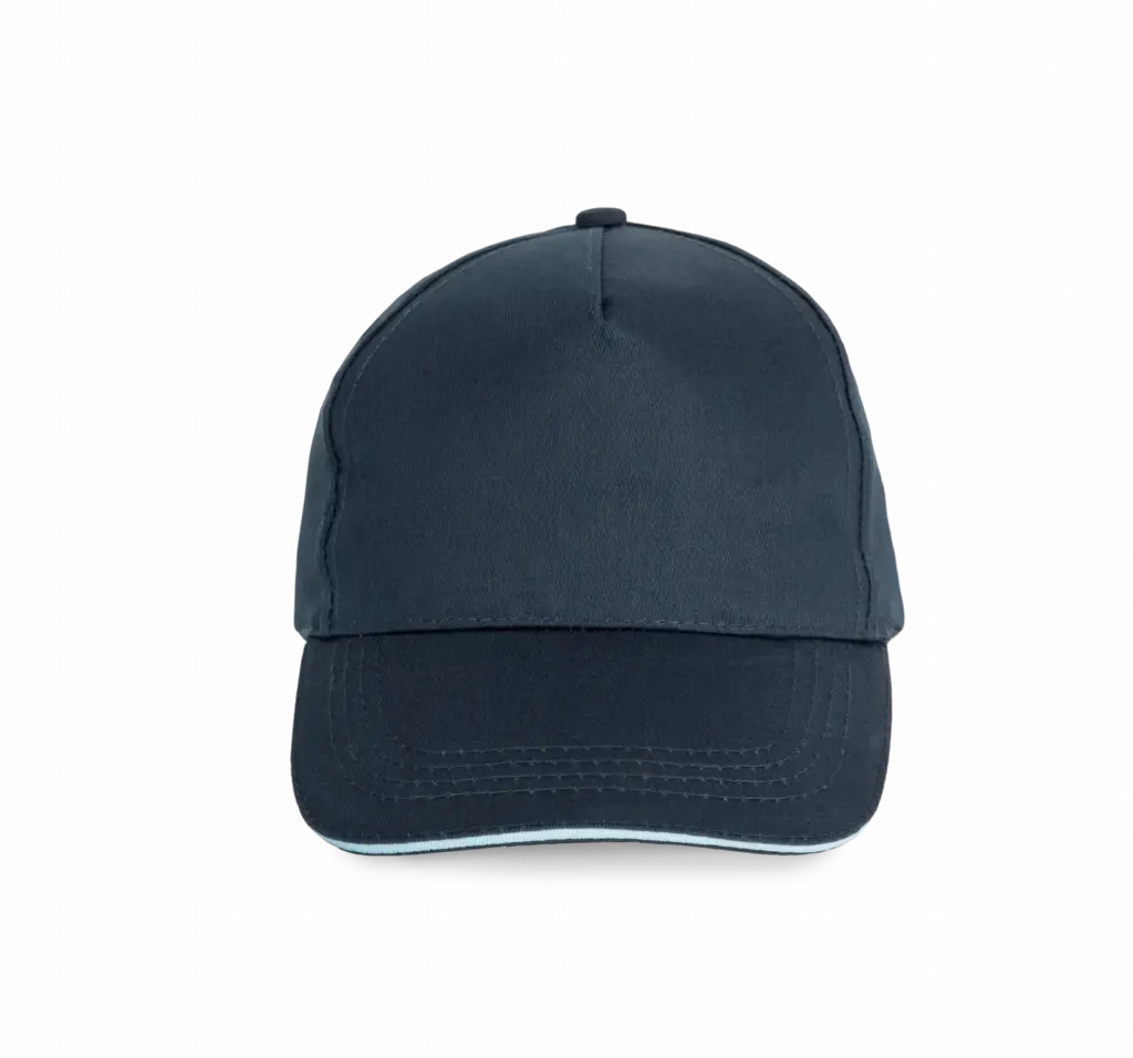 5-Panel Cap KP130 Bedrucken Baumwolle Sandwich-Peak One-size — Produktfoto 15