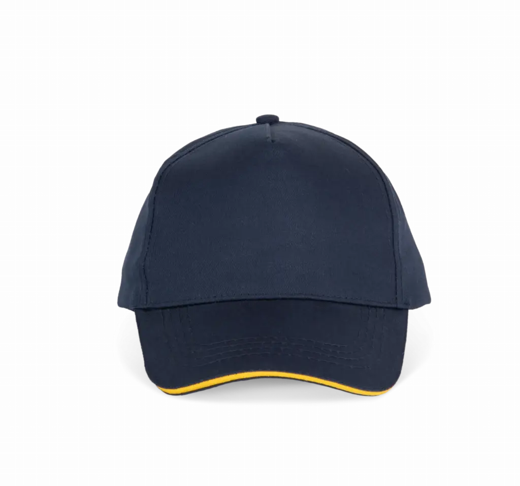 5-Panel Cap KP130 Bedrucken Baumwolle Sandwich-Peak One-size — Produktfoto 17
