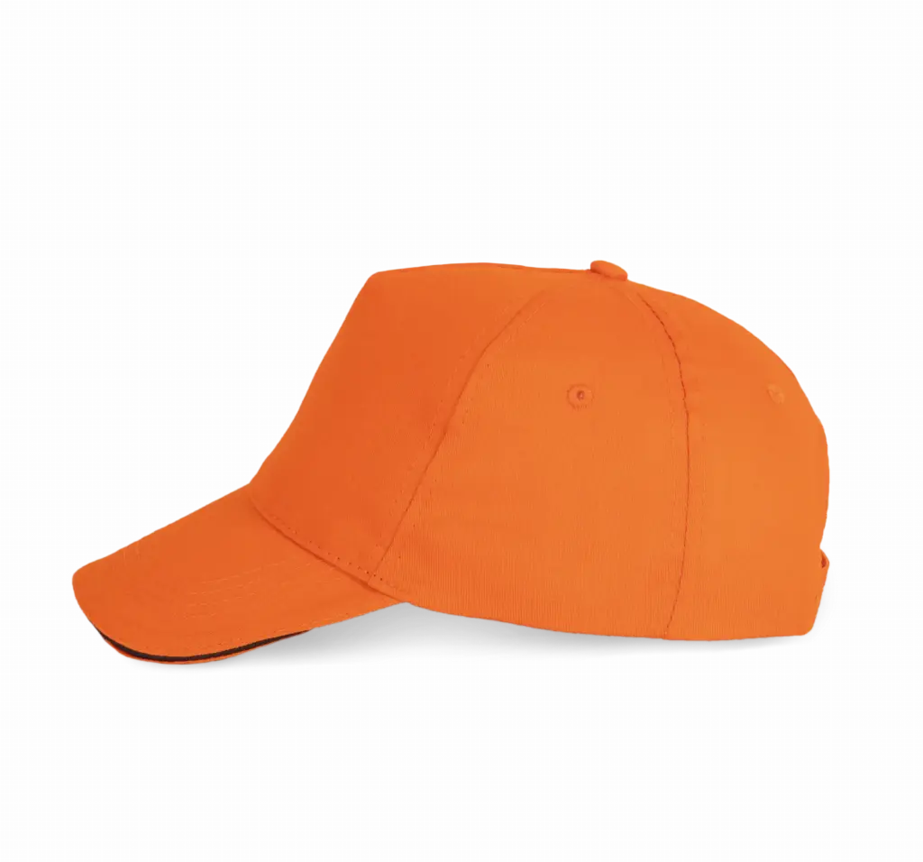 PS_KP130-S_ORANGE-DARKGREY - Hidalgo-werbeartikel Pet - 5 panelen, orange / dark grey — productfoto 17