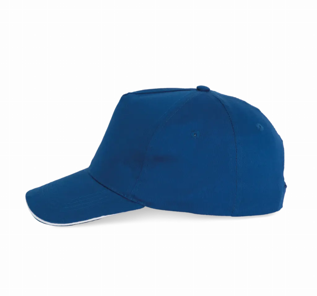 PS_KP130-S_ROYALBLUE-WHITE - Hidalgo-werbeartikel Pet - 5 panelen, royal blue / white — productfoto 19