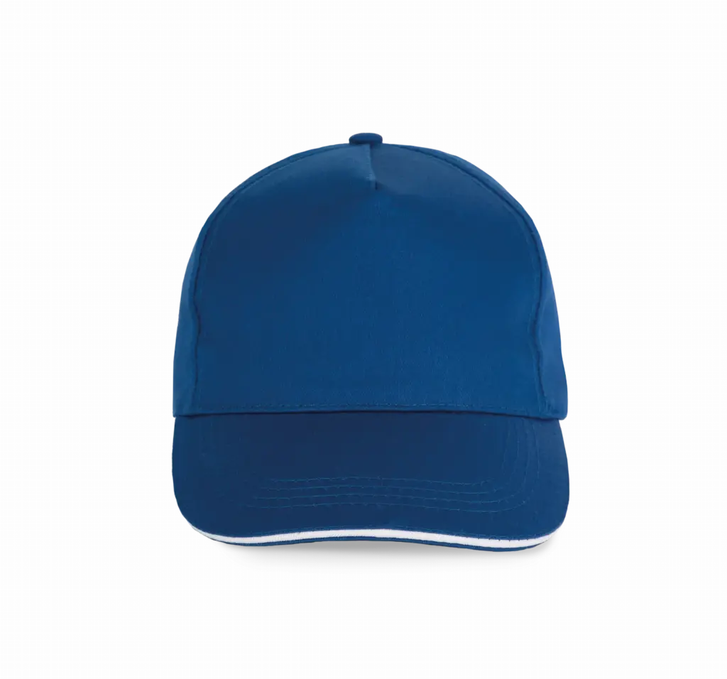 5-Panel Cap KP130 Bedrucken Baumwolle Sandwich-Peak One-size — Produktfoto 20
