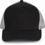 PS_KP137_BLACK-LIGTHGREY - Hidalgo-werbeartikel Truckerpet - 5 panelen, black — productfoto 7