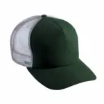 PS_KP137-FS_FORESTGREEN-LIGHTGREY - Hidalgo-werbeartikel Truckerpet - 5 panelen, forest green / light grey — productfoto 9