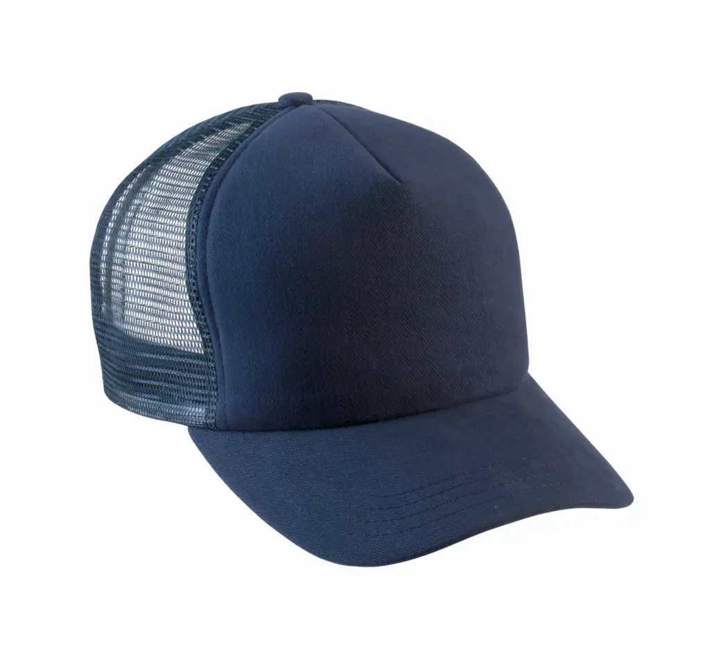 PS_KP137-FS_NAVY - Hidalgo-werbeartikel Truckerpet - 5 panelen, navy — productfoto 10