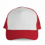 PS_KP137_RED-WHITE - Hidalgo-werbeartikel Truckerpet - 5 panelen, red / white — productfoto 13