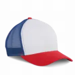 PS_KP137-FS_WHITE-FRENCHRED-REFLEXBLUE - Hidalgo-werbeartikel Truckerpet - 5 panelen, white / french red / reflex blue — productfoto 19