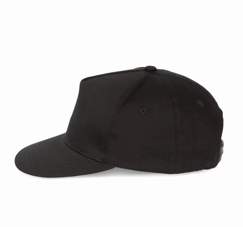 PS_KP139-S_BLACK - Hidalgo-werbeartikel Snapback Pet - 5 Panelen, black — productfoto 5