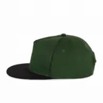 PS_KP139-S_FORESTGREEN-BLACK - Hidalgo-werbeartikel Snapback Pet - 5 Panelen, forest green / black — productfoto 7
