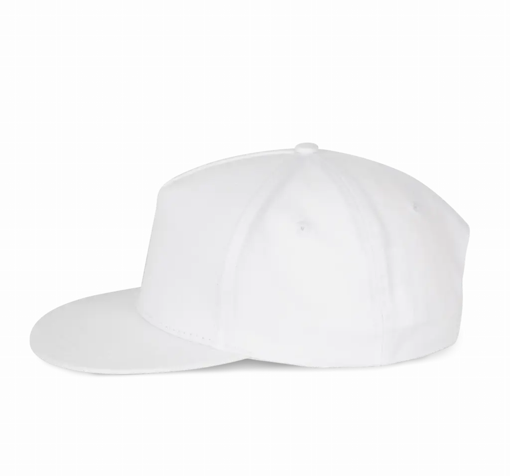PS_KP139-S_WHITE - Hidalgo-werbeartikel Snapback Pet - 5 Panelen, white — productfoto 10