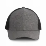 PS_KP142_SILVERHEATHER-DARKGREY - Hidalgo-werbeartikel Urban Truckerpet - 6 panelen, silver heather / dark grey — productfoto 7