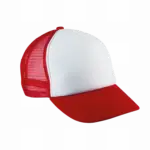 PS_KP143_WHITE-RED - Hidalgo-werbeartikel Kindertruckerpet - 5 Panelen, white / red — productfoto 20