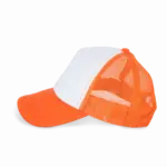 PS_KP143-S_WHITE-VERMILLONORANGE - Hidalgo-werbeartikel Kindertruckerpet - 5 Panelen, white / vermillon orange — productfoto 23