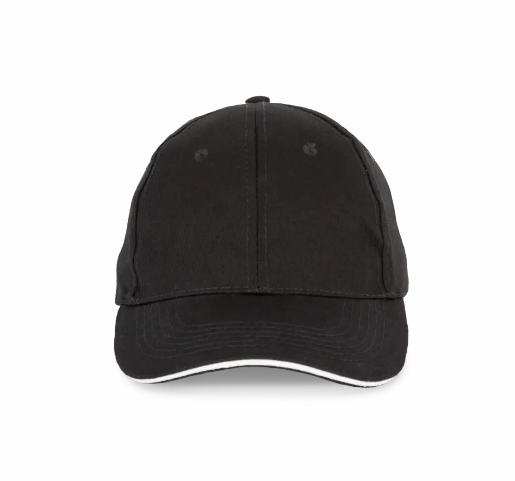 6-Panel Cap KP153 Bedrucken Twill Kontrastpaspel One-size — Produktfoto 8