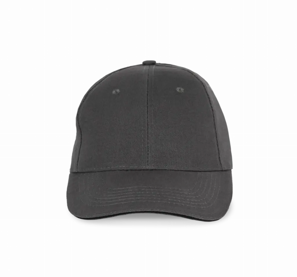 6-Panel Cap KP153 Bedrucken Twill Kontrastpaspel One-size — Produktfoto 9